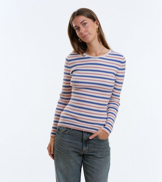 GARY MASH Gestricktes Rib Longsleeve Yuma aus Biobaumwolle von Gary Mash