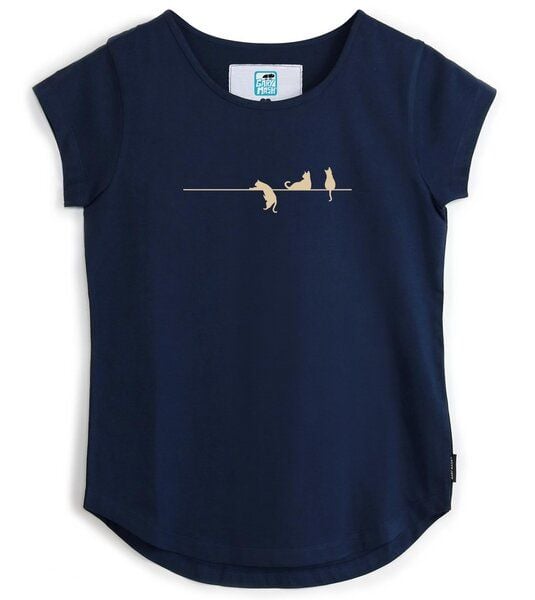 GARY MASH Shirt Asheville Katzen aus Bio-Baumwolle von Gary Mash