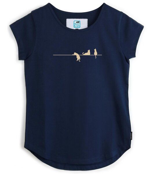 GARY MASH Shirt Asheville Katzen aus Bio-Baumwolle von Gary Mash