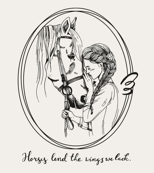 GARY MASH Shirt Asheville Pferdeliebe aus Biobaumwolle von Gary Mash