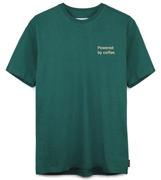 GARY MASH Shirt Powered by coffee. aus Biobaumwolle von Gary Mash