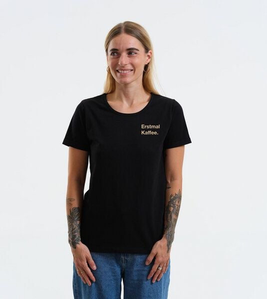 GARY MASH Shirt Taylor Erstmal Kaffee. aus Biobaumwolle von Gary Mash