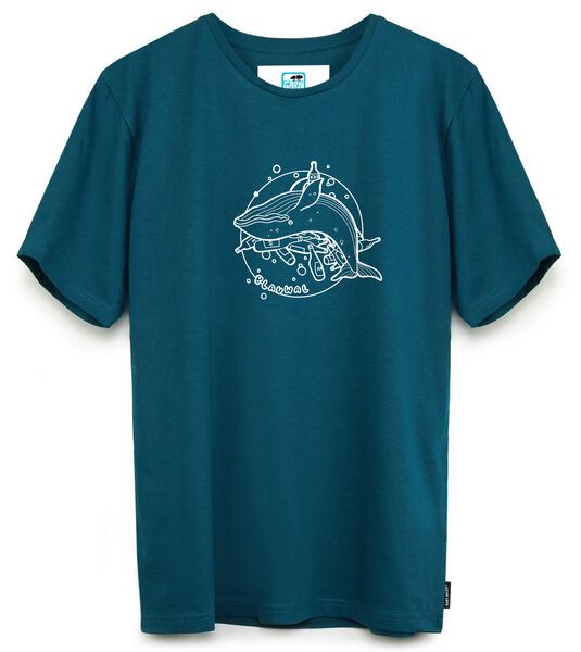 GARY MASH T-Shirt Blauwal aus Bio-Baumwolle GARY MASH T-Shirt Blauwal aus Bio-Baumwolle von Gary Mash