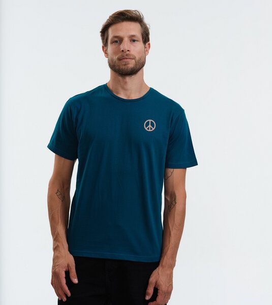 GARY MASH T-Shirt Peace Sign aus Bio-Baumwolle von Gary Mash