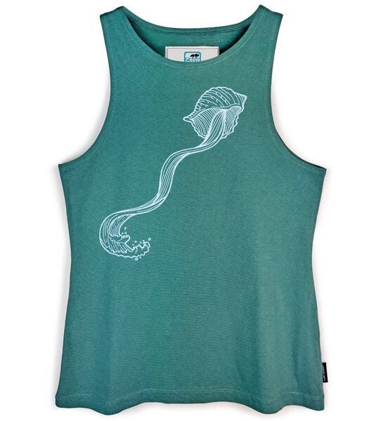 GARY MASH Tanktop Grace Muschel aus Biobaumwolle von Gary Mash