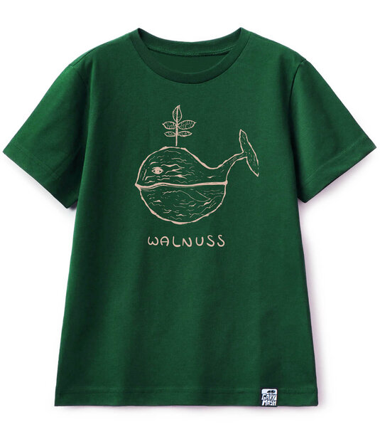 Gary Mash Kinder T-Shirt Walnuss aus Bio-Baumwolle von Gary Mash