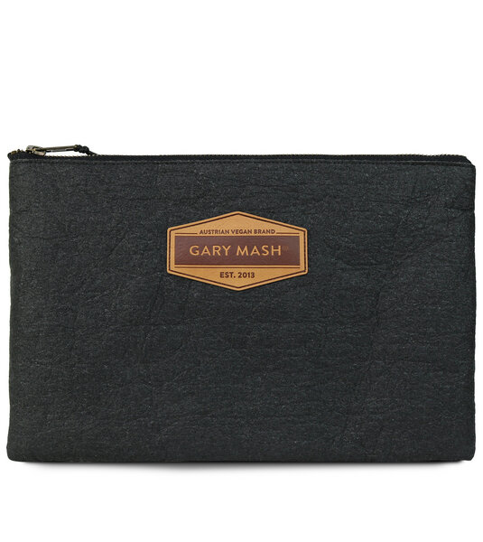 Gary Mash Piñatex® Clutch Handtasche schwarz von Gary Mash