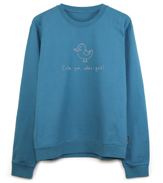 Gary Mash Sweatshirt Ente gut, alles gut! aus Biobaumwolle von Gary Mash