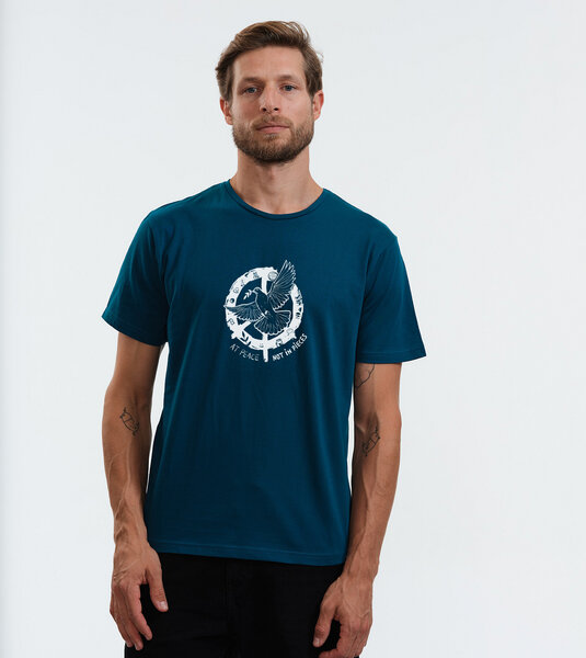 Gary Mash T-Shirt At Peace aus Bio-Baumwolle von Gary Mash