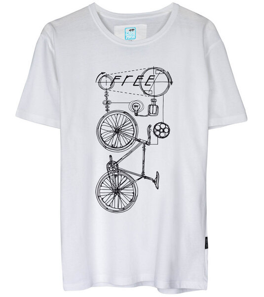 Gary Mash T-Shirt Freecycle#2 aus Biobaumwolle von Gary Mash