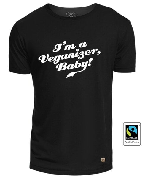 Gary Mash T-Shirt I'm a Veganizer, Baby! von Gary Mash