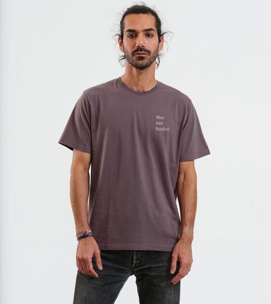 GARY MASH T-Shirt Nur net hudln! aus Biobaumwolle von Gary Mash