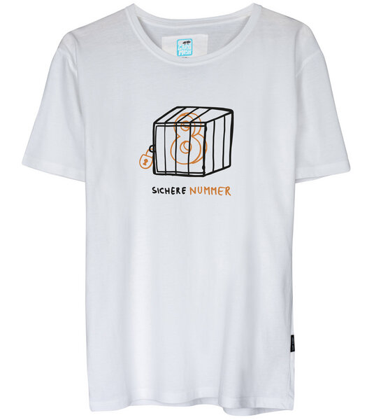 Gary Mash T-Shirt Sichere Nummer aus Biobaumwolle von Gary Mash