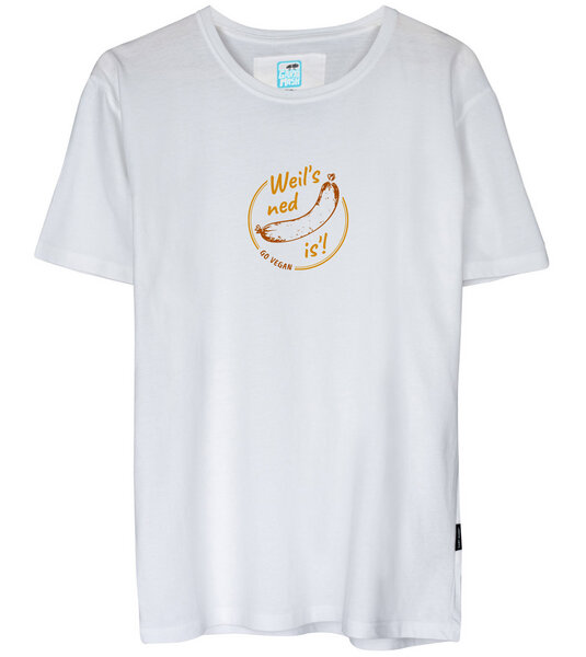 Gary Mash T-Shirt Weil's ned wurscht is'! aus Biobaumwolle von Gary Mash