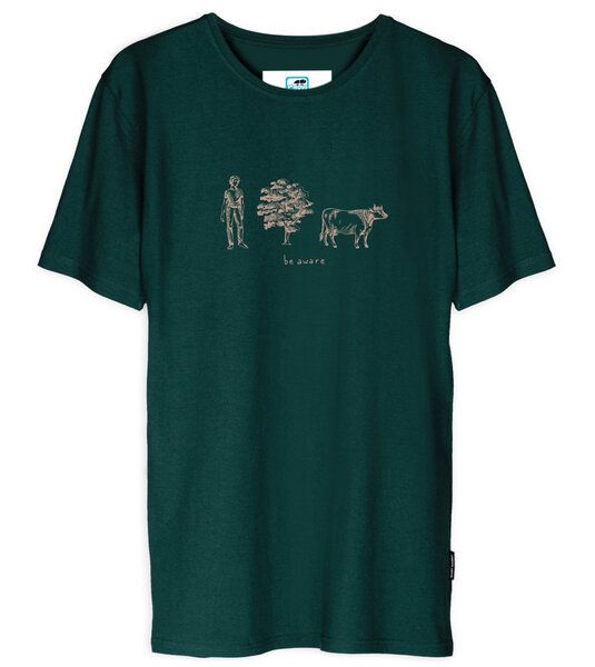 GARY MASH T-Shirt be aware aus Bio-Baumwolle von Gary Mash