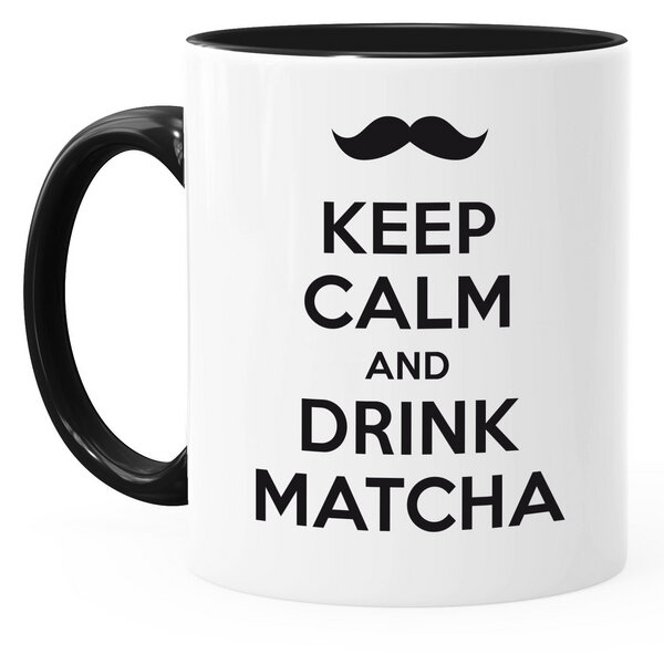 Gary Mash Tasse Keep calm and drink Matcha von Gary Mash