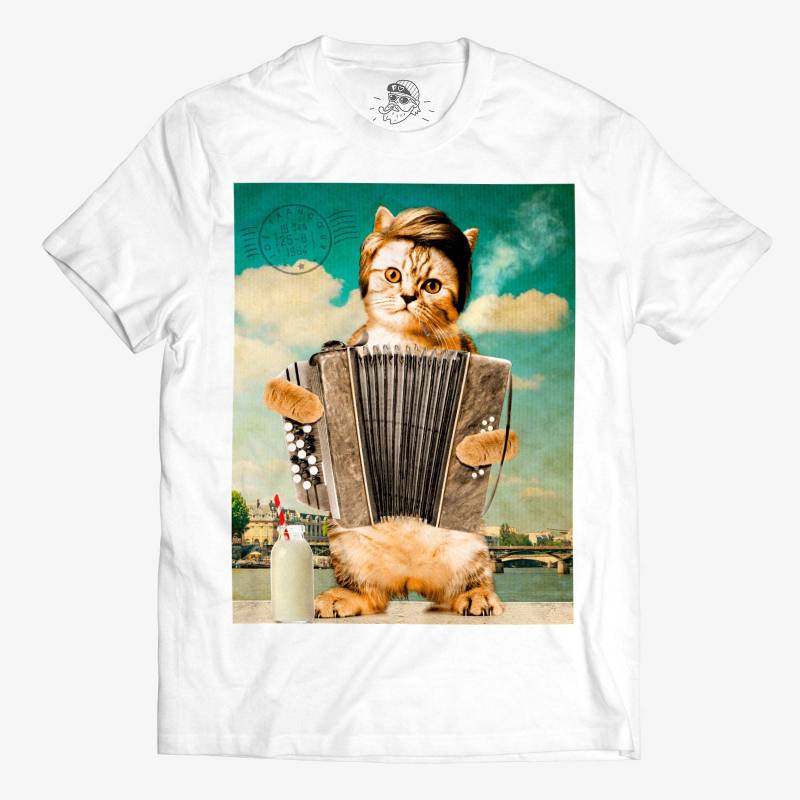 Le Chat - T-Shirt Romeo Paris Le Chat - T-Shirt Romeo Paris von GaryLeGrill
