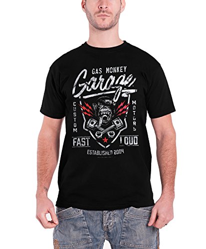 Gas Monkey Garage Fast'n Loud Männer T-Shirt schwarz XL von Gas Monkey Garage