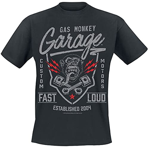 Gas Monkey Garage Fast'n Loud Männer T-Shirt schwarz XXL Gas Monkey Garage Fast'n Loud Männer T-Shirt schwarz XXL von Gas Monkey Garage
