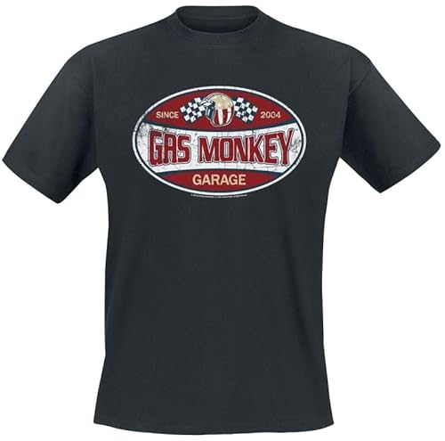 Gas Monkey Garage Since 2004 Label Männer T-Shirt schwarz XXL Gas Monkey Garage Since 2004 Label Männer T-Shirt schwarz XXL von Gas Monkey Garage