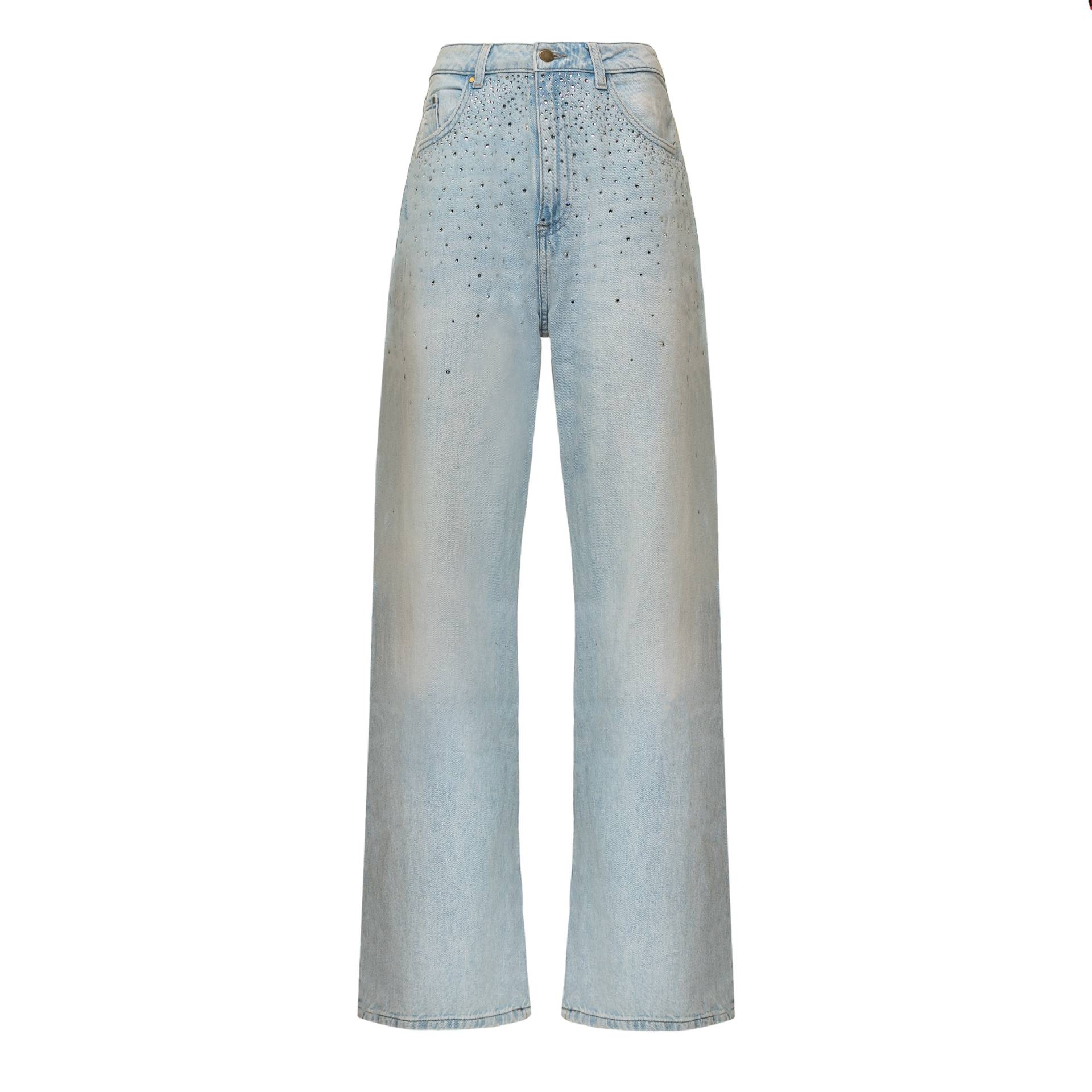 Gasanova | Straight-leg Jeans With Rhinestones | Women's Straight leg jeans Gasanova | Straight-leg Jeans With Rhinestones | Women's Straight leg jeans von Gasanova