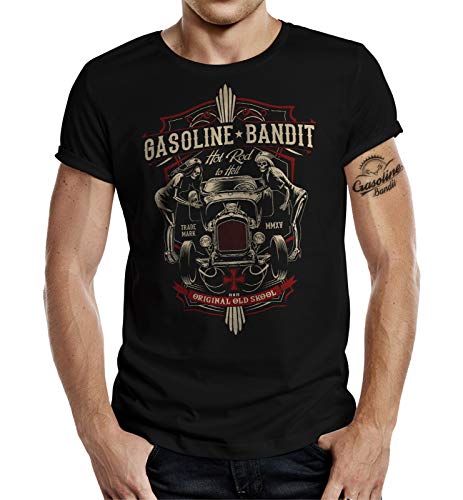 Biker Hot-Rod Racer T-Shirt Hot Rod to Hell XXXXL von Gasoline Bandit