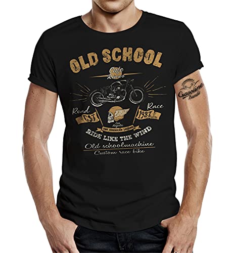 Classic Biker T-Shirt: Ride Like The Wind 4XL Classic Biker T-Shirt: Ride Like The Wind 4XL von Gasoline Bandit