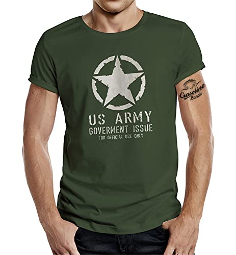 Classic T-Shirt für den US Army Fan 2XL von Gasoline Bandit