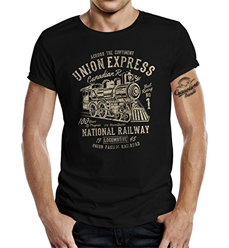Das T-Shirt für den Eisenbahn Fan: National Railway L von Gasoline Bandit