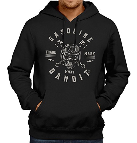 GASOLINE BANDIT® Biker Hoodie Kapuzen-Pullover MMXV-M von Gasoline Bandit