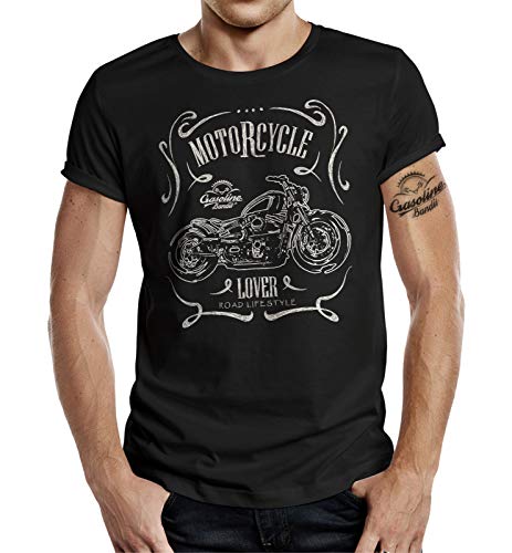 Gasoline Bandit Biker Racer T-Shirt Design: Motorcycle Lover 3XL von Gasoline Bandit