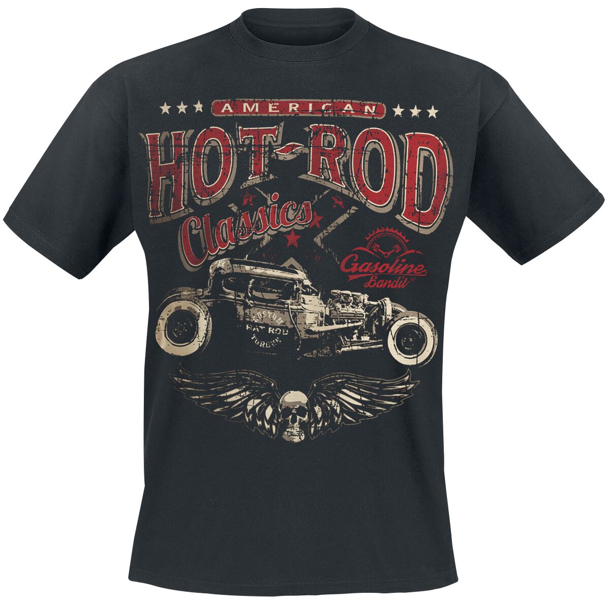 Gasoline Bandit Hot Rod Classics T-Shirt schwarz in 3XL von Gasoline Bandit