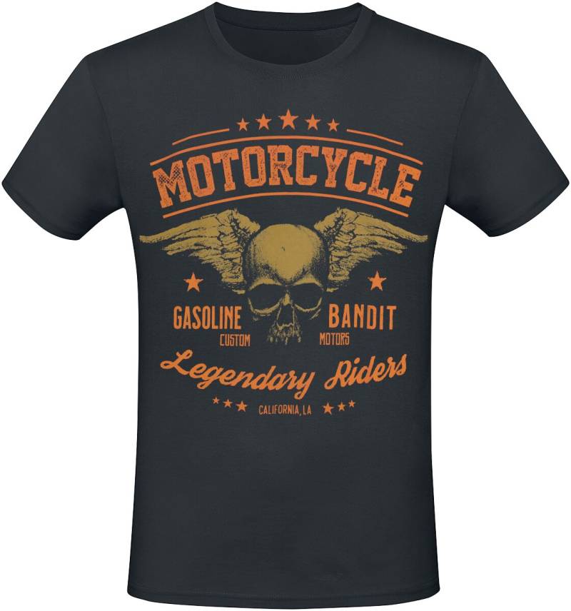 Gasoline Bandit Legendary Riders T-Shirt schwarz in L von Gasoline Bandit