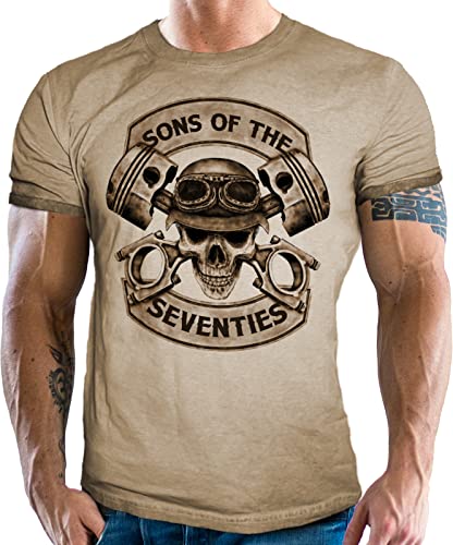 Gasoline Bandit Original Biker Racer Motorrad T-Shirt: Born in The Seventies - Vintage Retro Style Gasoline Bandit Original Biker Racer Motorrad T-Shirt: Born in The Seventies - Vintage Retro Style von Gasoline Bandit