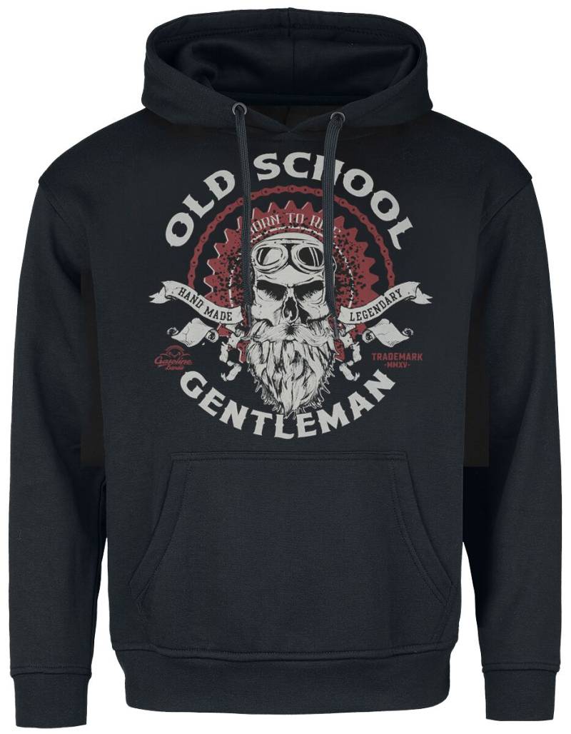 Gasoline Bandit - Rockabilly Kapuzenpullover - Old School Gentleman - M bis 4XL - für Männer - Größe XL - schwarz von Gasoline Bandit