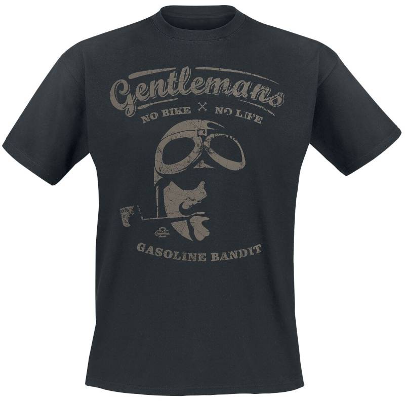 Gasoline Bandit - Rockabilly T-Shirt - Gentlemen - XXL bis 3XL - für Männer - Größe XXL - schwarz Gasoline Bandit - Rockabilly T-Shirt - Gentlemen - XXL bis 3XL - für Männer - Größe XXL - schwarz von Gasoline Bandit