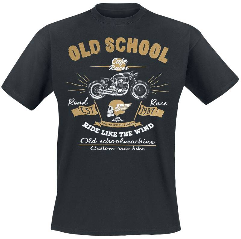 Gasoline Bandit - Rockabilly T-Shirt - Old School Cafe Racer - M bis 4XL - für Männer - Größe XXL - schwarz Gasoline Bandit - Rockabilly T-Shirt - Old School Cafe Racer - M bis 4XL - für Männer - Größe XXL - schwarz von Gasoline Bandit