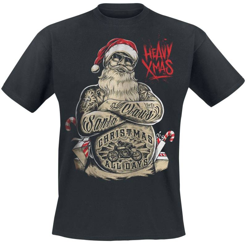 Gasoline Bandit - Rockabilly T-Shirt - Xmas - S bis 4XL - für Männer - Größe XXL - schwarz Gasoline Bandit - Rockabilly T-Shirt - Xmas - S bis 4XL - für Männer - Größe XXL - schwarz von Gasoline Bandit