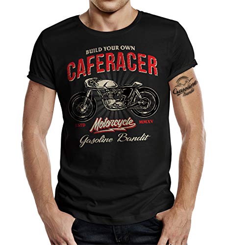 Gasoline Bandit T-Shirt - Caferacer Build Your Own 4XL von Gasoline Bandit