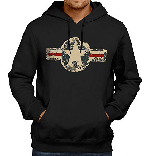 US Army Hoodie: USAF Kapuzenpullover 4XL von Gasoline Bandit