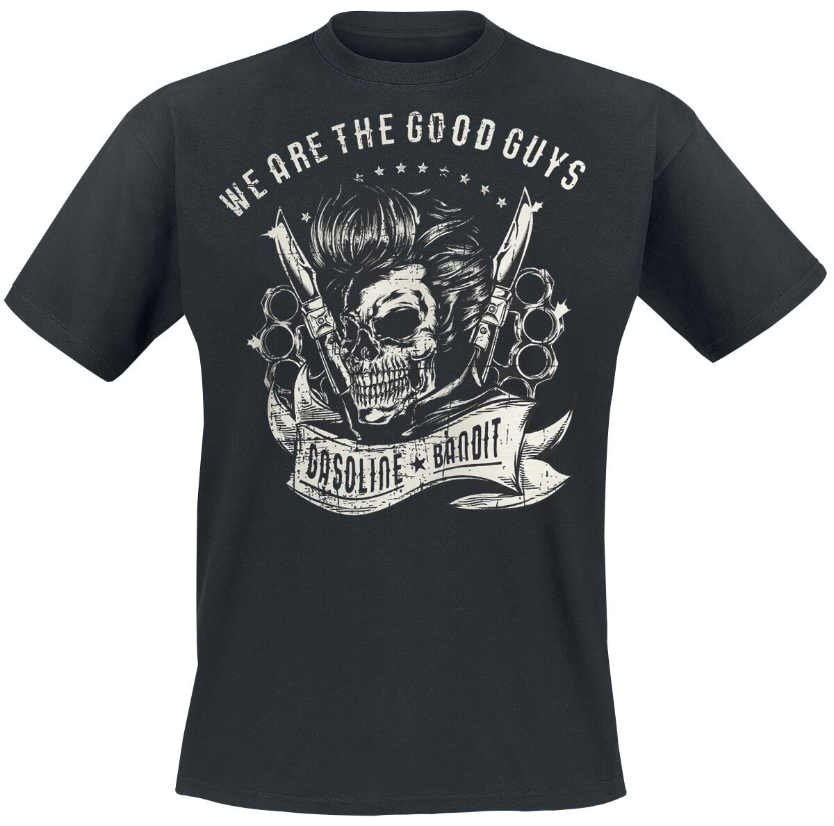 Gasoline Bandit We Are The Good Guys T-Shirt schwarz in XXL Gasoline Bandit We Are The Good Guys T-Shirt schwarz in XXL von Gasoline Bandit