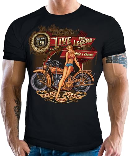 Herren T-Shirt für Motorradfahrer und Biker: Ride a Classic Herren T-Shirt für Motorradfahrer und Biker: Ride a Classic von Gasoline Bandit