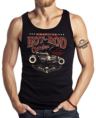 Hot-Rod Biker Racer Tank-Top: American Classics-M Hot-Rod Biker Racer Tank-Top: American Classics-M von Gasoline Bandit