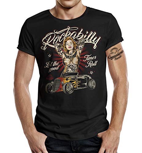 Rockabilly T-Shirt - Let The Good Times Roll 4XL von Gasoline Bandit