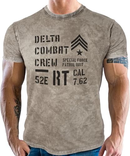 US Army Combat Military T-Shirt: Special Force von Gasoline Bandit