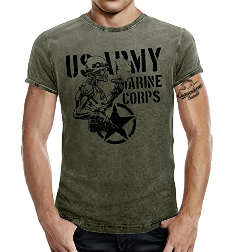 US Army Combat T-Shirt 2XL von Gasoline Bandit