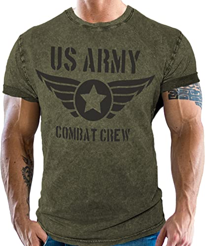 US Army Combat T-Shirt 4XL von Gasoline Bandit