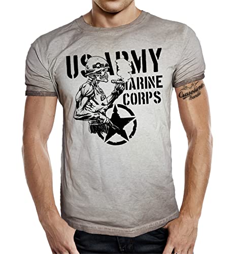 US Army Combat T-Shirt L von Gasoline Bandit