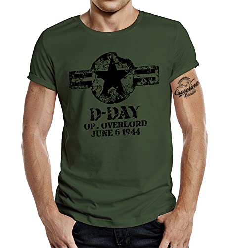 US-Army Vintage T-Shirt D-Day Operation Overlord 2XL von Gasoline Bandit