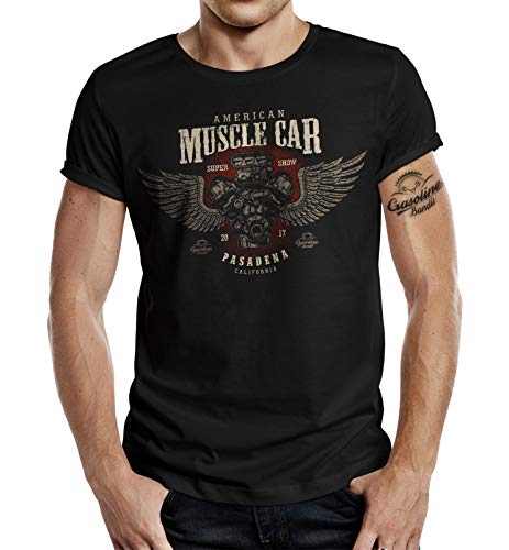 US Muscle Car T-Shirt: Super Show Pasadena M von Gasoline Bandit